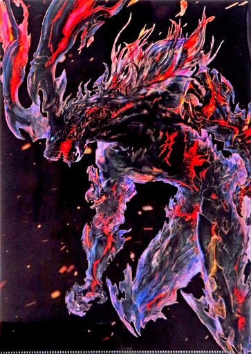Clive Rosfield & Ifrit A4 Clear File - Final Fantasy XVI