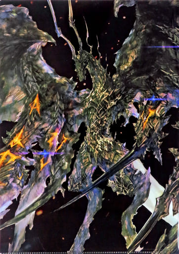 Dion Lesage & Bahamut A4 Clear File Final Fantasy XVI