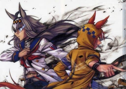 Oguri Cap & Dicta Striker Clear File - Umamusume: Cinderella Gray Vol.11 Melonbooks Purchase Bonus (A4 Compatible, Pre-owned)