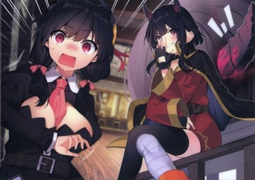 Yunyun & Megumin A4 Clear File KonoSuba Detour Vol. 3 Bonus