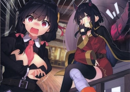 Yunyun & Megumin A4 Clear File KonoSuba Detour Vol. 3 Bonus