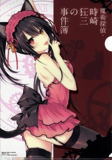 Kurumi Tokisaki A4 Clear File - Light Novel Melonbooks Bonus (Pre-owned)