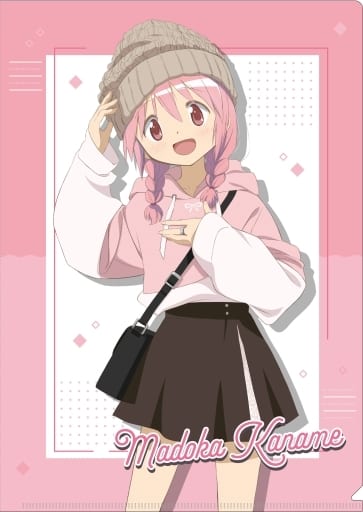 Madoka Kaname (Hoodie Design) A4 Clear File - Puella Magi Madoka Magica - Movic (Pre-owned)