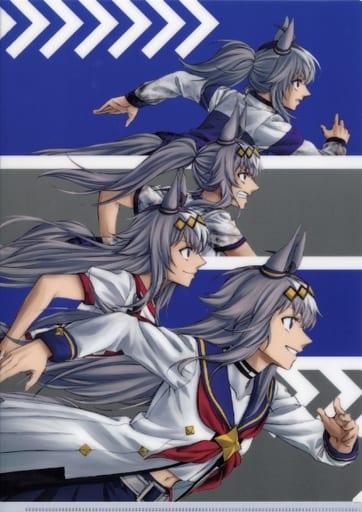 Oguri Cap A4 Clear File - Umamusume: Cinderella Gray Vol.13 Melonbooks Purchase Bonus (Melonbooks / Shueisha) - Pre-owned