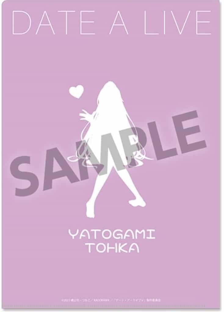 Date A Live Tohka Yatogami Nightwear Clear File