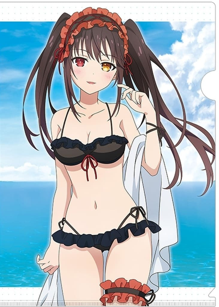 Kurumi Tokisaki Swimsuit A4 Clear File - Date A Live IV (Used)