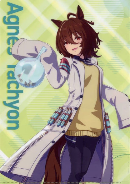 Agnes Tachyon A4 Clear File - Umamusume Pretty Derby × Lawson Original Campaign Bonus (Pre-owned)