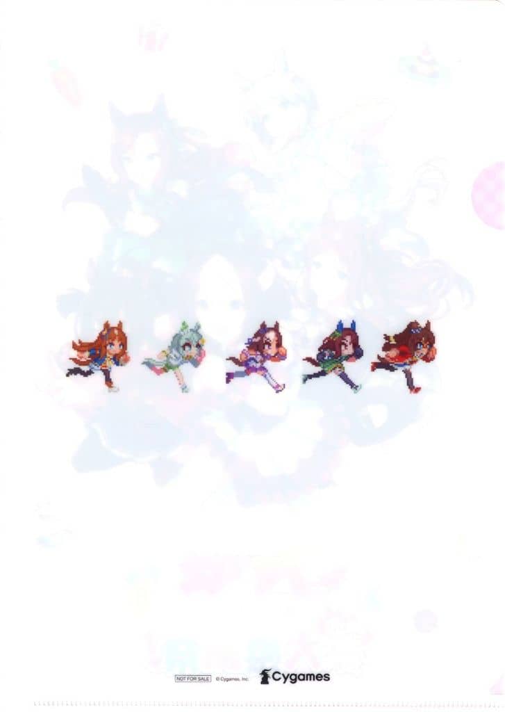 Umamusume Pretty Derby Switch Game GEO Purchase Bonus Original A4 Clear File (GEO/Cygames, Pre-owned)