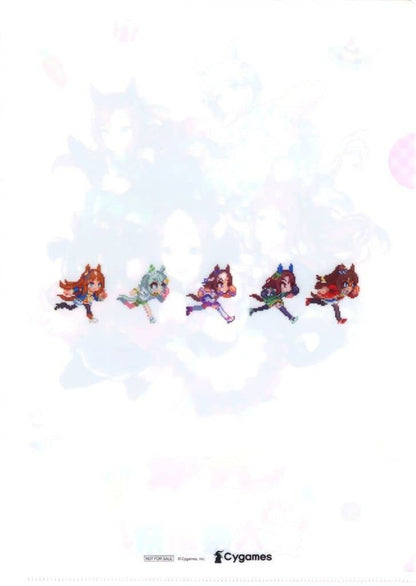 Umamusume Pretty Derby Switch Game GEO Purchase Bonus Original A4 Clear File (GEO/Cygames, Pre-owned)