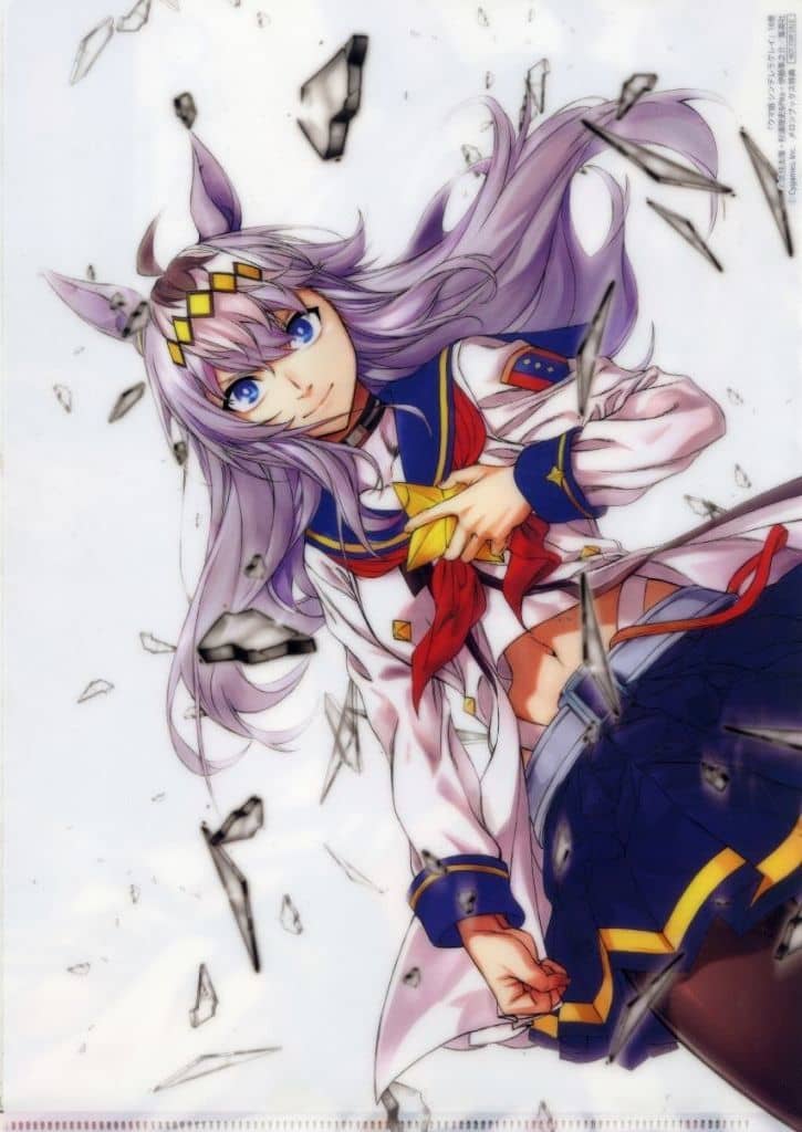 Oguri Cap A4 Clear File - Melonbooks Purchase Bonus for Umamusume: Cinderella Gray Vol.16 (Pre-owned)