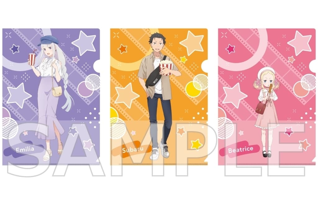 Re:ZERO Movie Theater Ver. Clear File Set (2 Pieces)