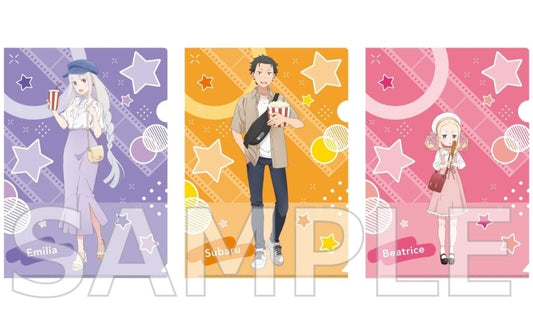 Re:ZERO Movie Theater Ver. Clear File Set (2 Pieces)