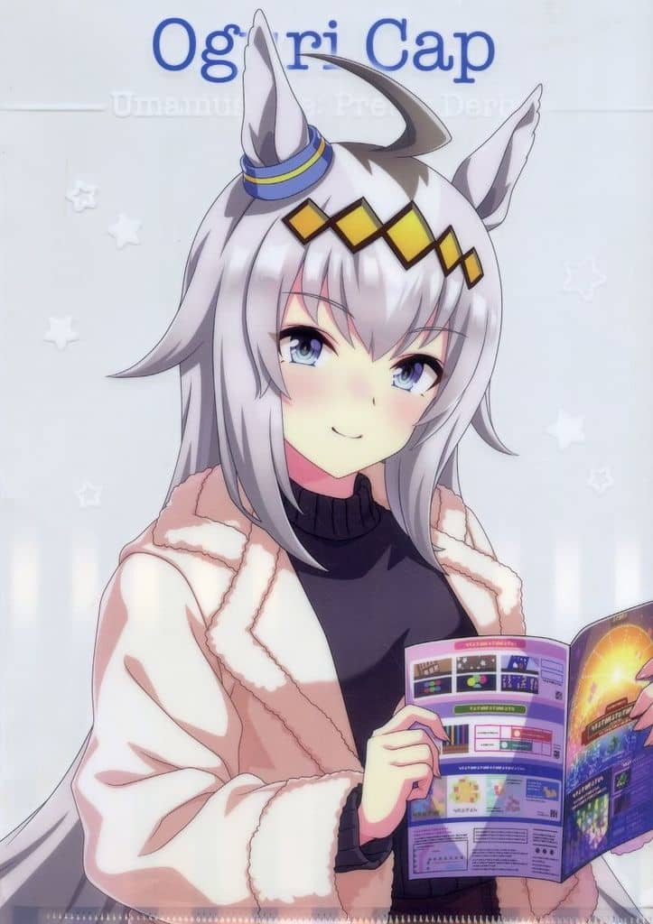 Oguri Cap A4 Clear File - Umamusume Pretty Derby × Tokyo Mega Illum 2024 Collaboration (Movic, A4 Size, Used)
