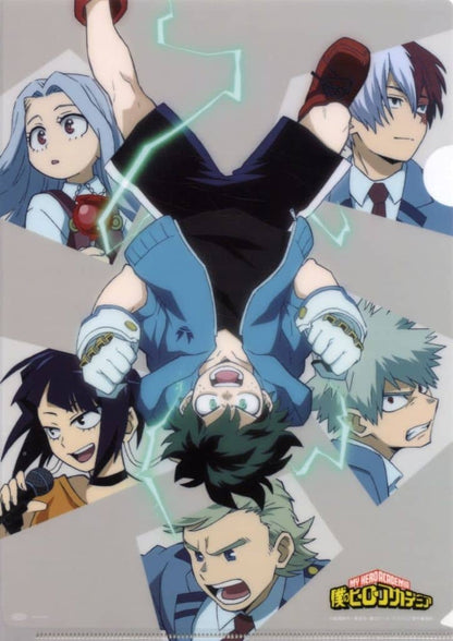 My Hero Academia x Ryokuoushoku Shakai A4 Clear File