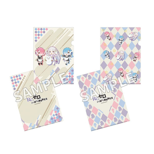 Re:ZERO Winter Ver. Emilia, Ram & Rem A4 Clear File Set