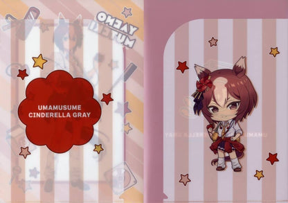 Yaeno Muteki A4 W-Pocket Clear File Umamusume: Cinderella Gray