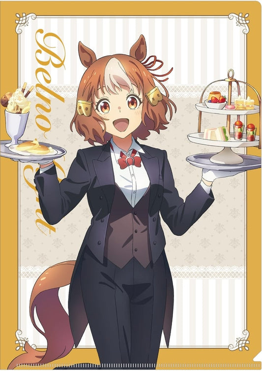 Belno Light A4 Clear File - Umamusume: Cinderella Gray (Movic) A4-size PP Clear Folder, Used