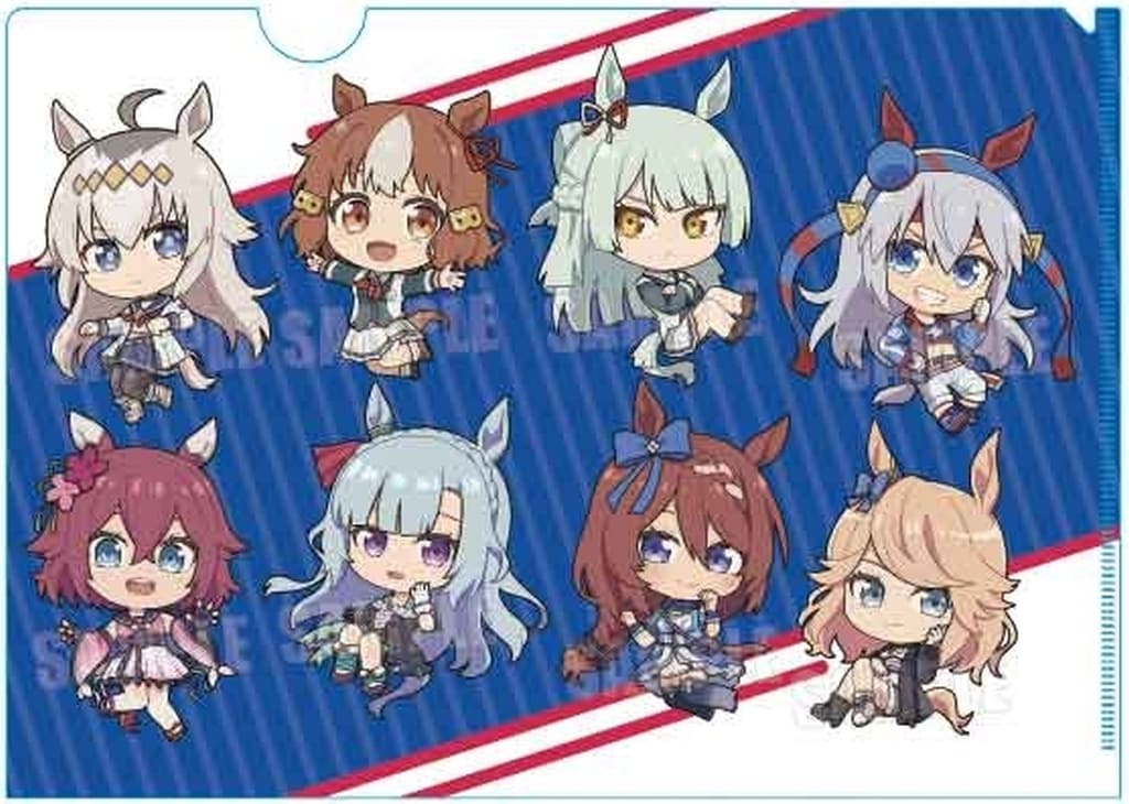 Pukasshu A4 Clear File Set A - Umamusume: Cinderella Gray (BellHouse) - Pre-owned