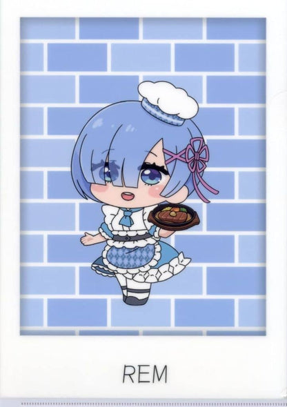 Rem A4 Clear File Re:Zero × Ikinari! Steak Bonus