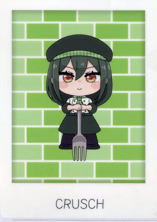 Crusch Karsten A4 Clear File Re:ZERO Collaboration Bonus