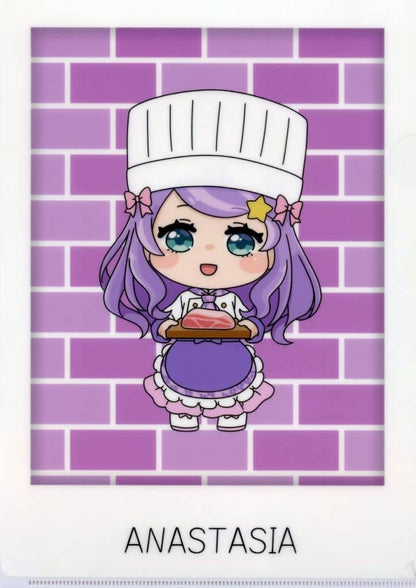 Anastasia Hoshin A4 Clear File - Re:Zero × Ikinari! Steak