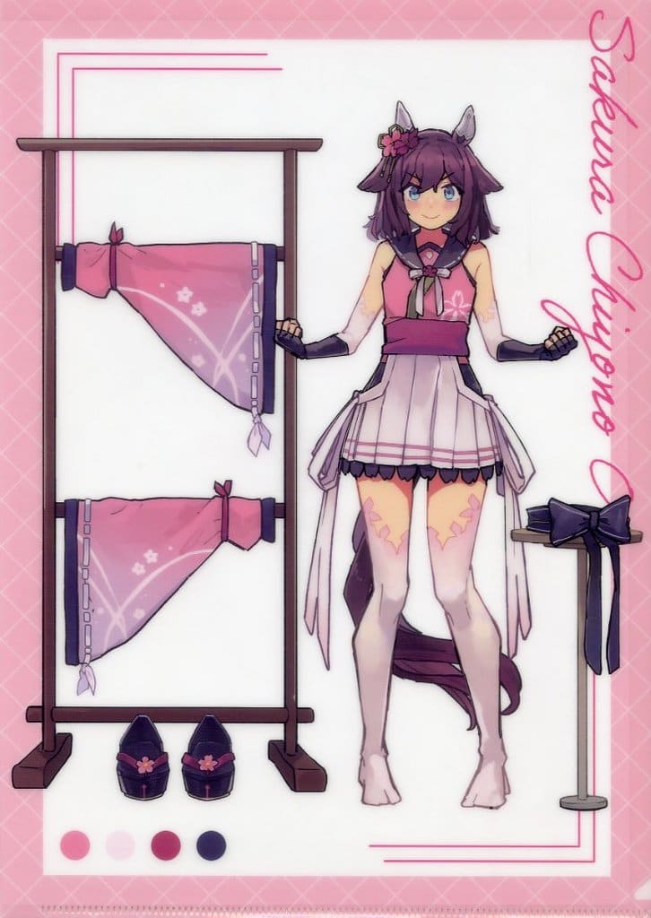 Sakura Chiyono O A4 Clear File - Umamusume Pretty Derby: Star Blossom Vol.5 Melonbooks Purchase Bonus (Pre-owned)