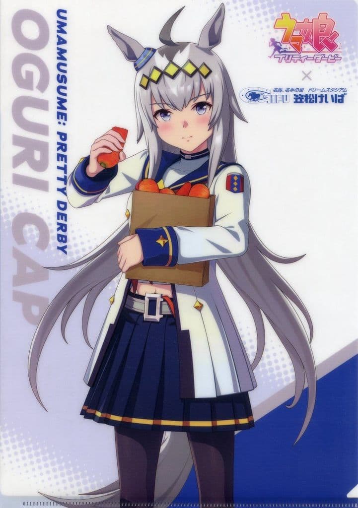 Oguri Cap A4 Clear File - Kasamatsu Racecourse 2024 Exclusive (Umamusume Pretty Derby) Movic Pre-owned