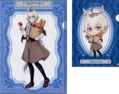 Oguri Cap A4 & A5 Clear File Set - Umamusume: Cinderella Gray Entame Kuji 2nd Prize (Pre-owned)