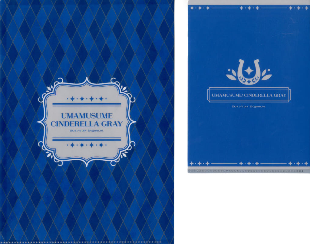 Oguri Cap A4 & A5 Clear File Set - Umamusume: Cinderella Gray Entame Kuji 2nd Prize (Pre-owned)