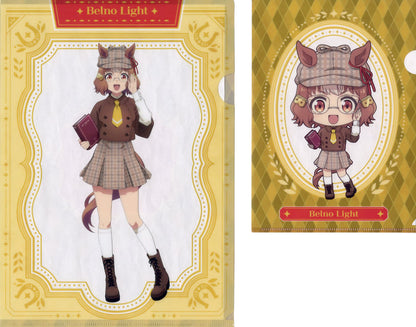 Belno Light Clear File Set A4 & A5 - Umamusume: Cinderella Gray Entame Kuji 2nd Prize (Pre-owned)
