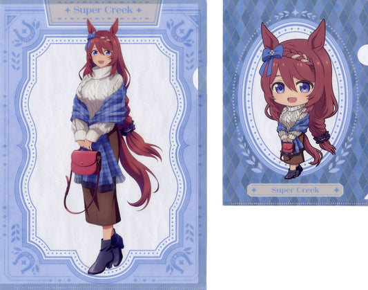 Super Creek A4 & A5 Clear File Set - Umamusume: Cinderella Gray Entame Kuji 2nd Edition (Pre-owned)