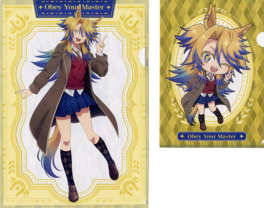 Obey Your Master A4 & A5 Clear File Set - Umamusume: Cinderella Gray Entertainment Kuji 2nd Lottery (Clear File Set Prize)