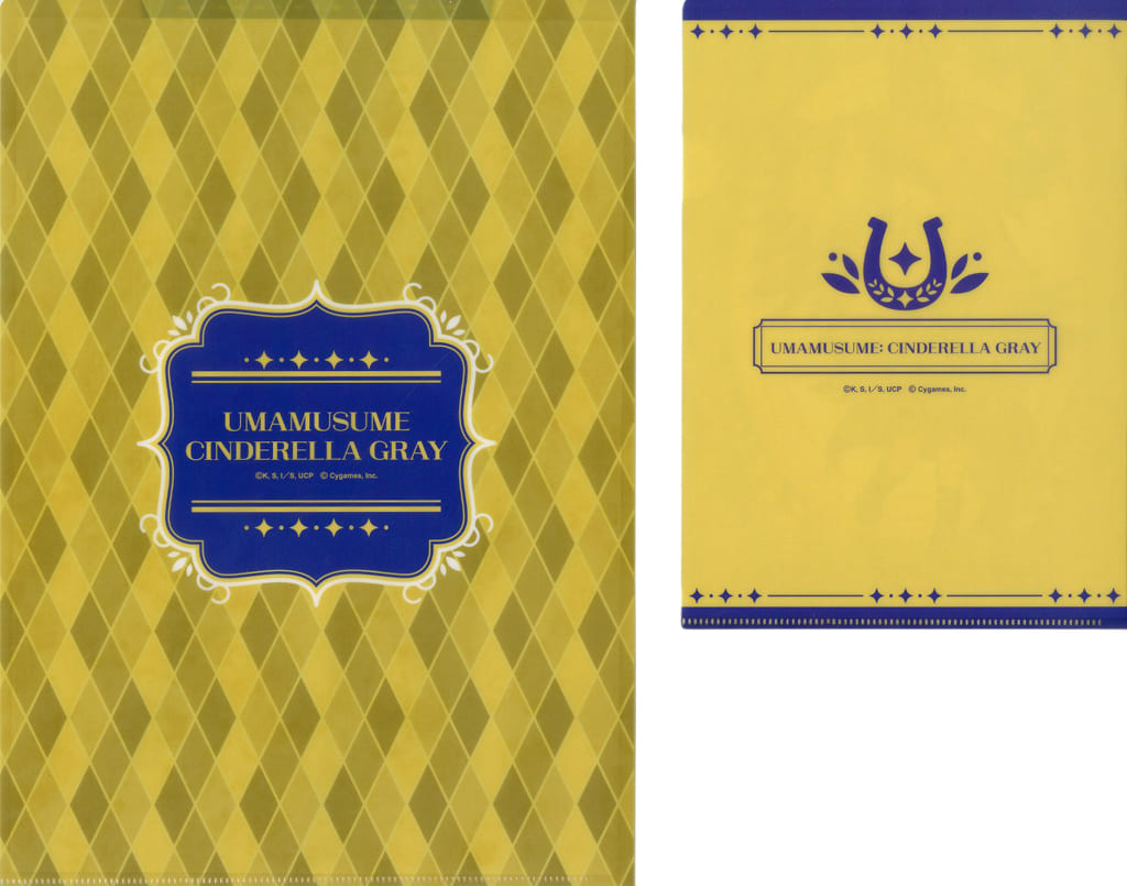 Obey Your Master A4 & A5 Clear File Set - Umamusume: Cinderella Gray Entertainment Kuji 2nd Lottery (Clear File Set Prize)