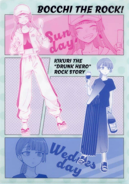 Kikuri Hiroi Original A4 Clear File – Heavy Drinking Diary Vol. 6
