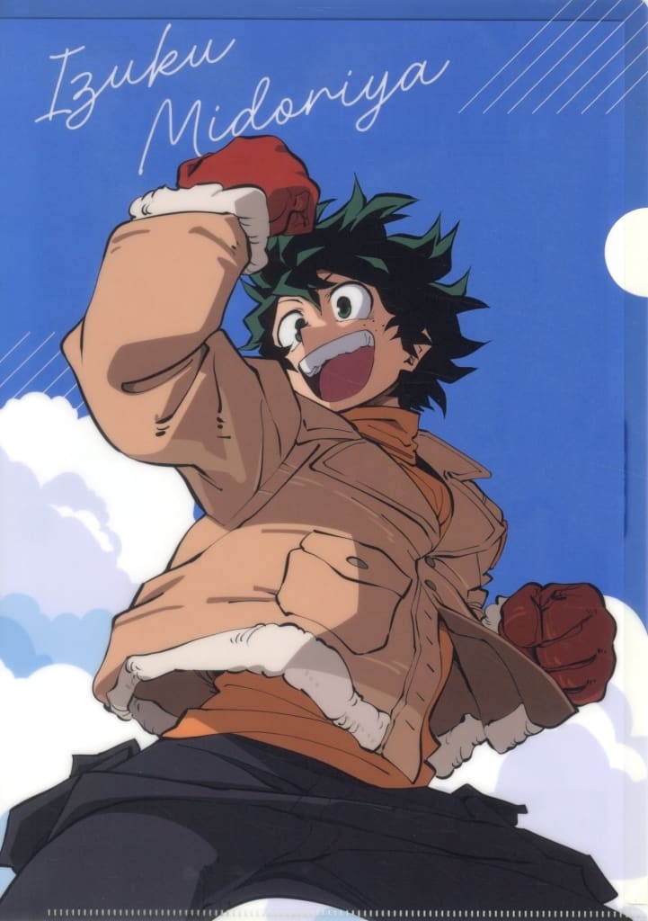Izuku Midoriya A4 Clear File JF2026 Ver. My Hero Academia