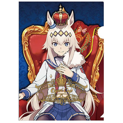 Oguri Cap Foil A4 Clear File - Umamusume: Cinderella Gray (Ensky, Pre-owned, H31×W22cm / 12.2×8.7in, Foil Accents)
