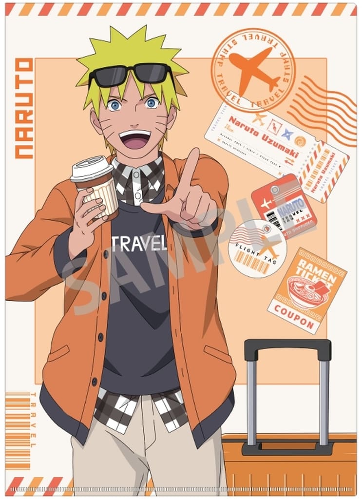Naruto Uzumaki A4 Single Clear File - NARUTO Shippuden