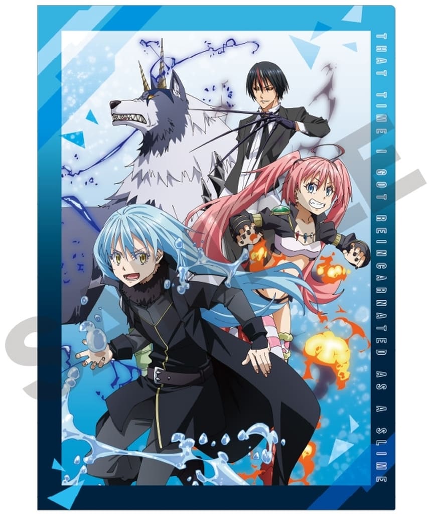 Geometric A4 Single Clear File - That Time I Got Reincarnated as a Slime