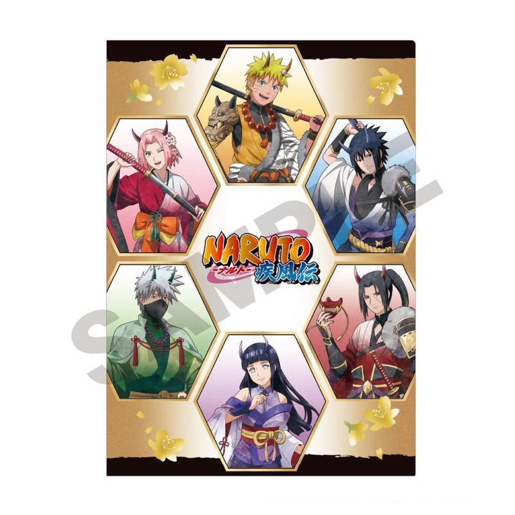 NARUTO Shippuden Single Clear File - Nuance Color