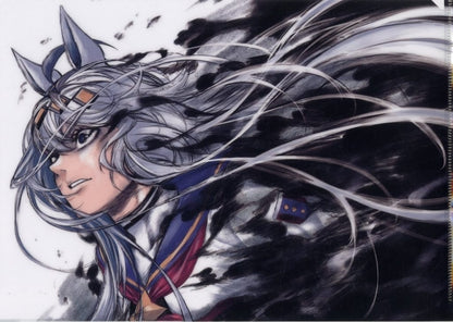 Oguri Cap A4 Clear File - Umamusume: Cinderella Gray Vol.22 Melonbooks Purchase Bonus (Used)