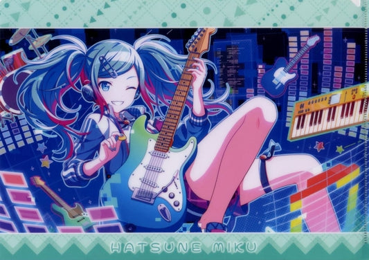 Hatsune Miku A4 Clear File Vol.29 - Project SEKAI: Colorful Stage! feat. Hatsune Miku (Movic, Pre-owned)