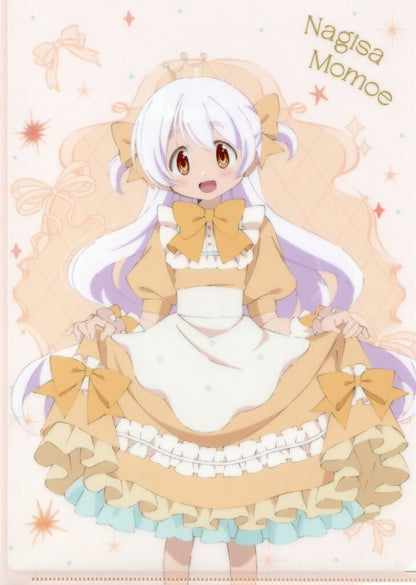 Nagisa Momoe A4 Clear File - Puella Magi Madoka Magica: Walpurgisnacht Movie × Lawson Campaign Bonus (Pre-owned)