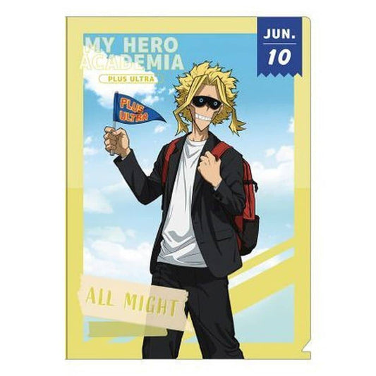 My Hero Academia All Might A4 Clear File