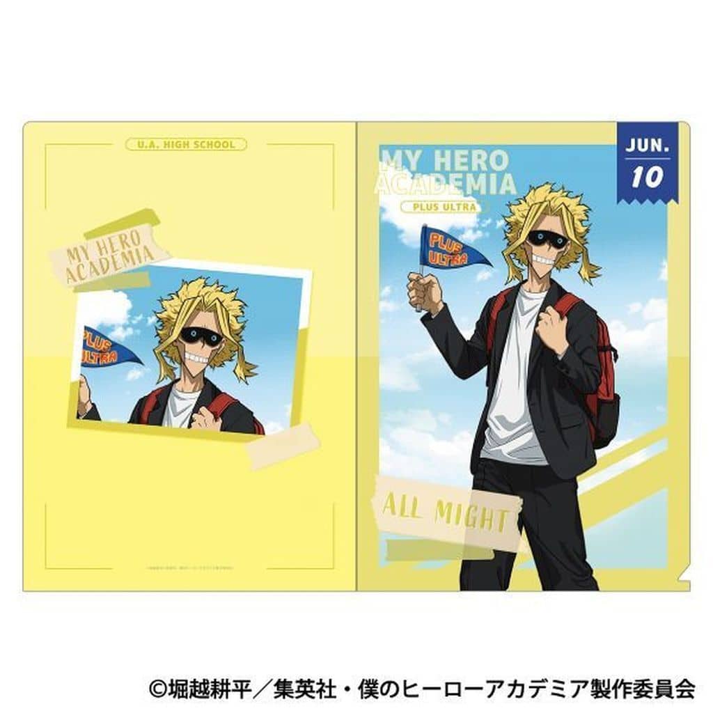 My Hero Academia All Might A4 Clear File