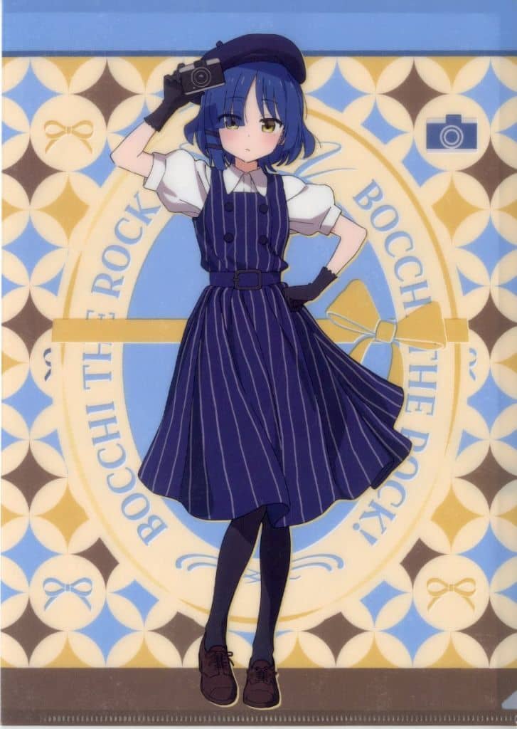Ryo Yamada Retro-Chic Girls A4 Clear File - Bocchi the Rock!