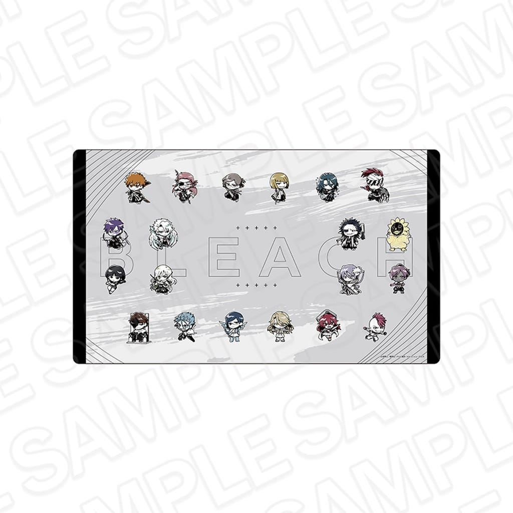 BLEACH: Thousand-Year Blood War MONOCOLOR Popup Shop Group Rubber Desk Mat by Contents Seed, Approx. 350 x 600 mm