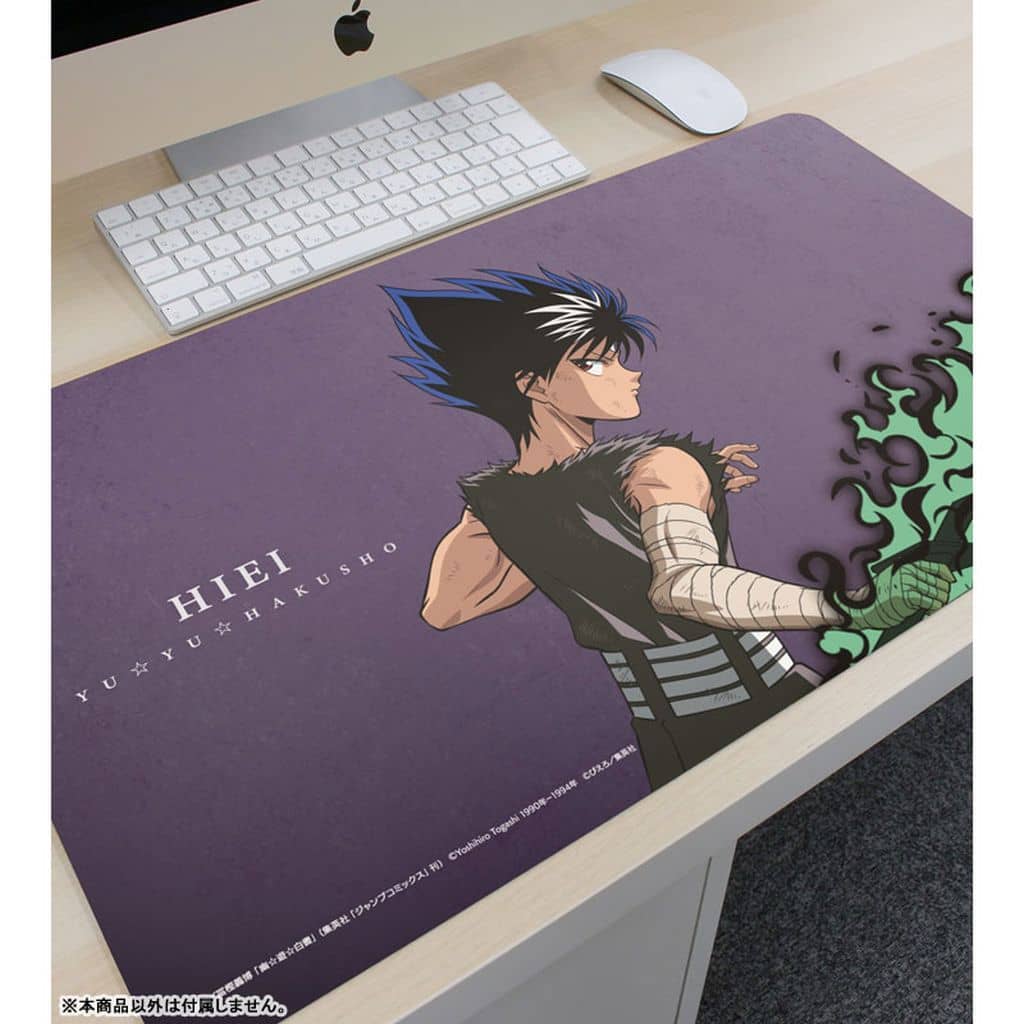 Hiei Fighting Back Version Desk Mat from Yu Yu Hakusho by Arma Bianca, Approx. 60 x 35 cm, Pre-Owned