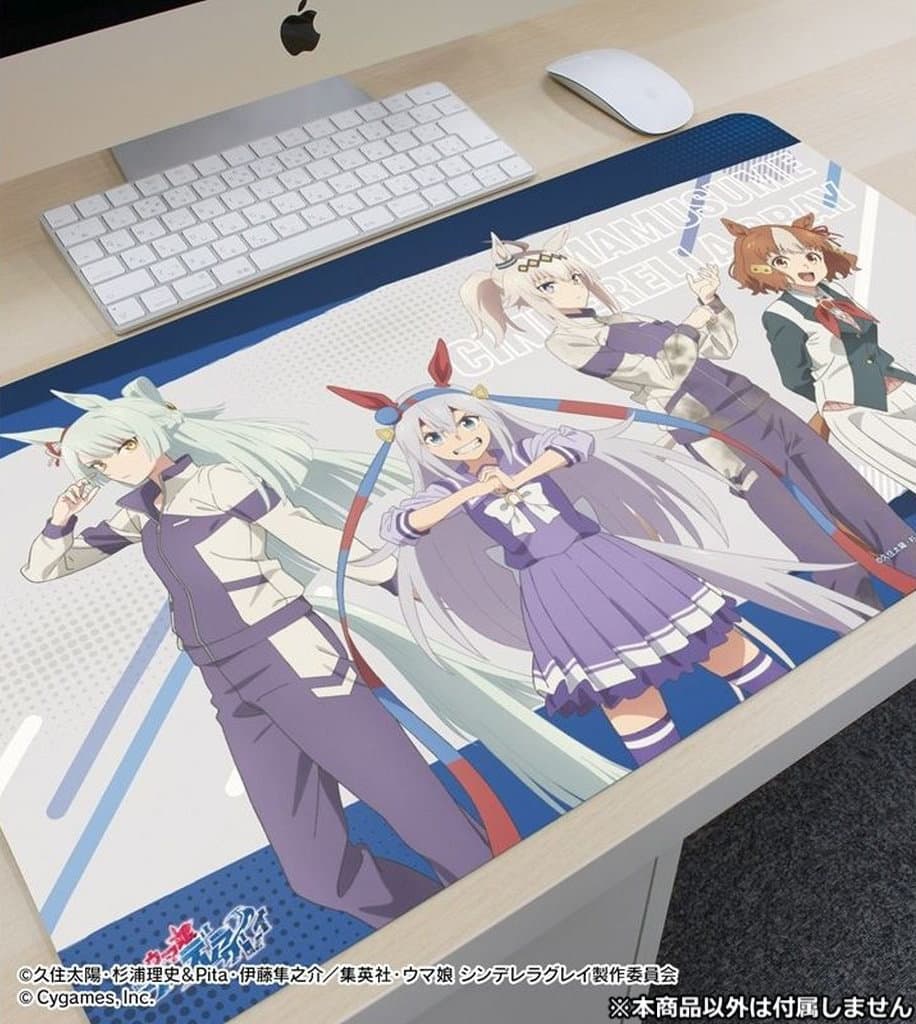 Ensemble Multi Desk Mat ver.A — Umamusume: Cinderella Gray (60×35 cm) Almabianca — Pre-owned
