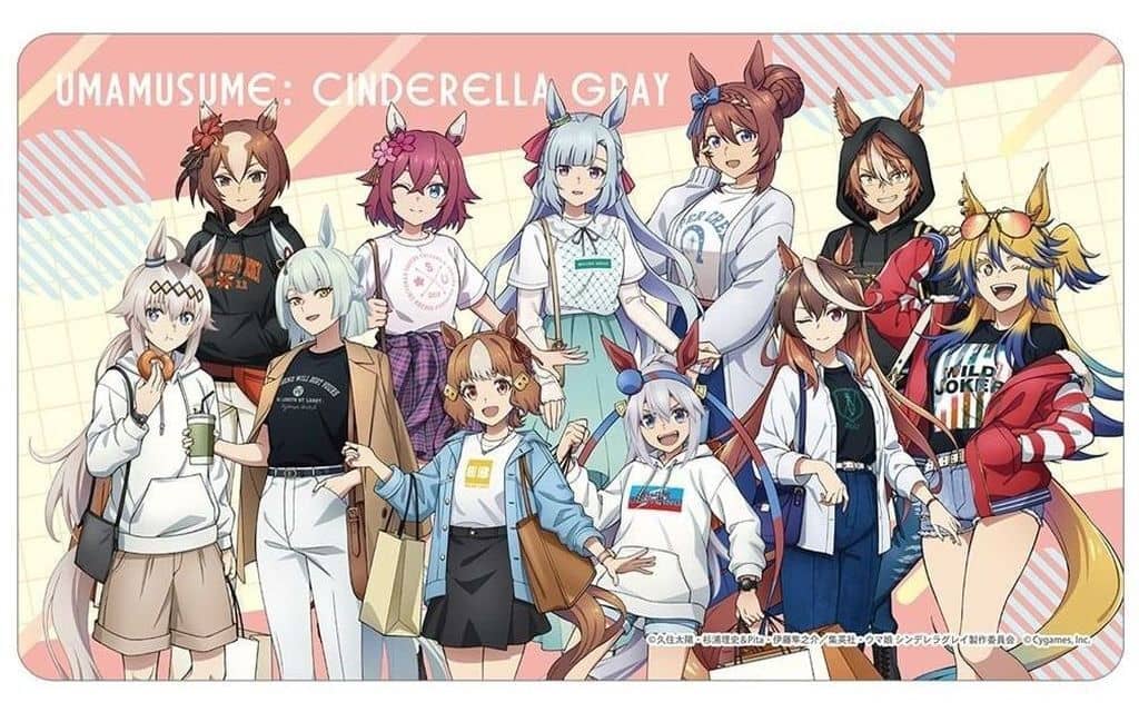 Umamusume Pretty Derby: Cinderella Gray Multi Desk Mat (Group Illustration) - Alma Bianca - Pre-owned