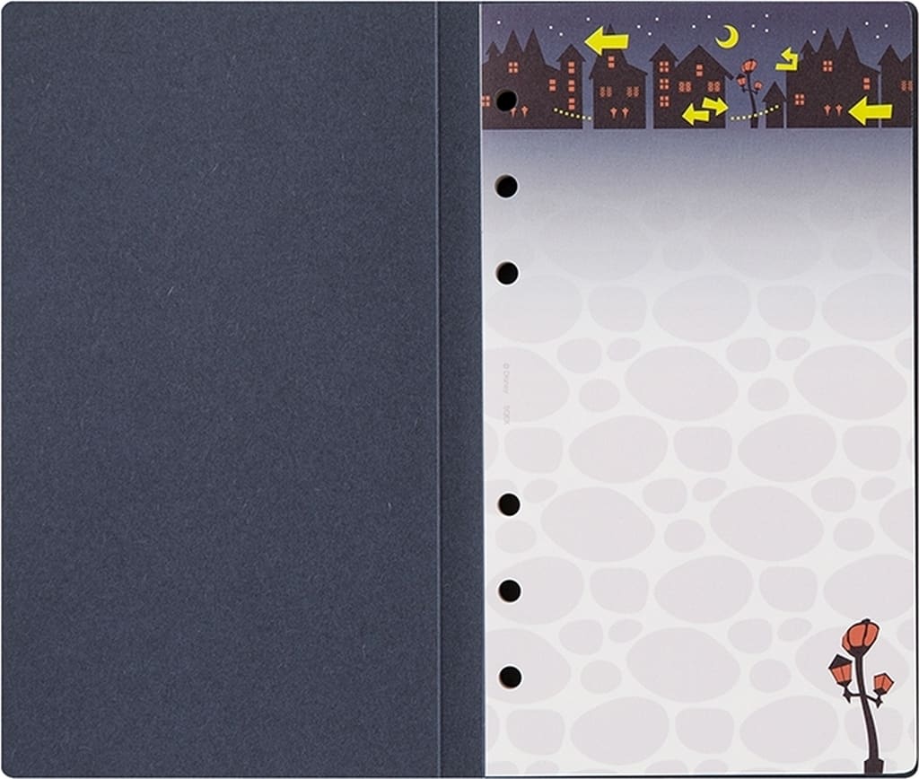 Kingdom Hearts Traverse Town Refill Notebook